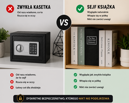 SecretBook™ - Ukryj to, czego nikt nie powinien znaleźć
