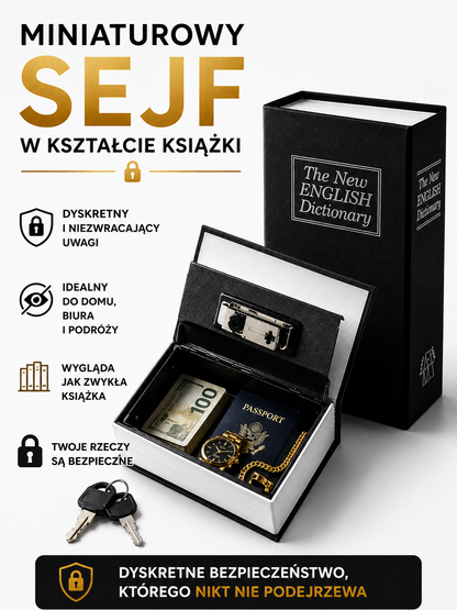 SecretBook™ - Ukryj to, czego nikt nie powinien znaleźć