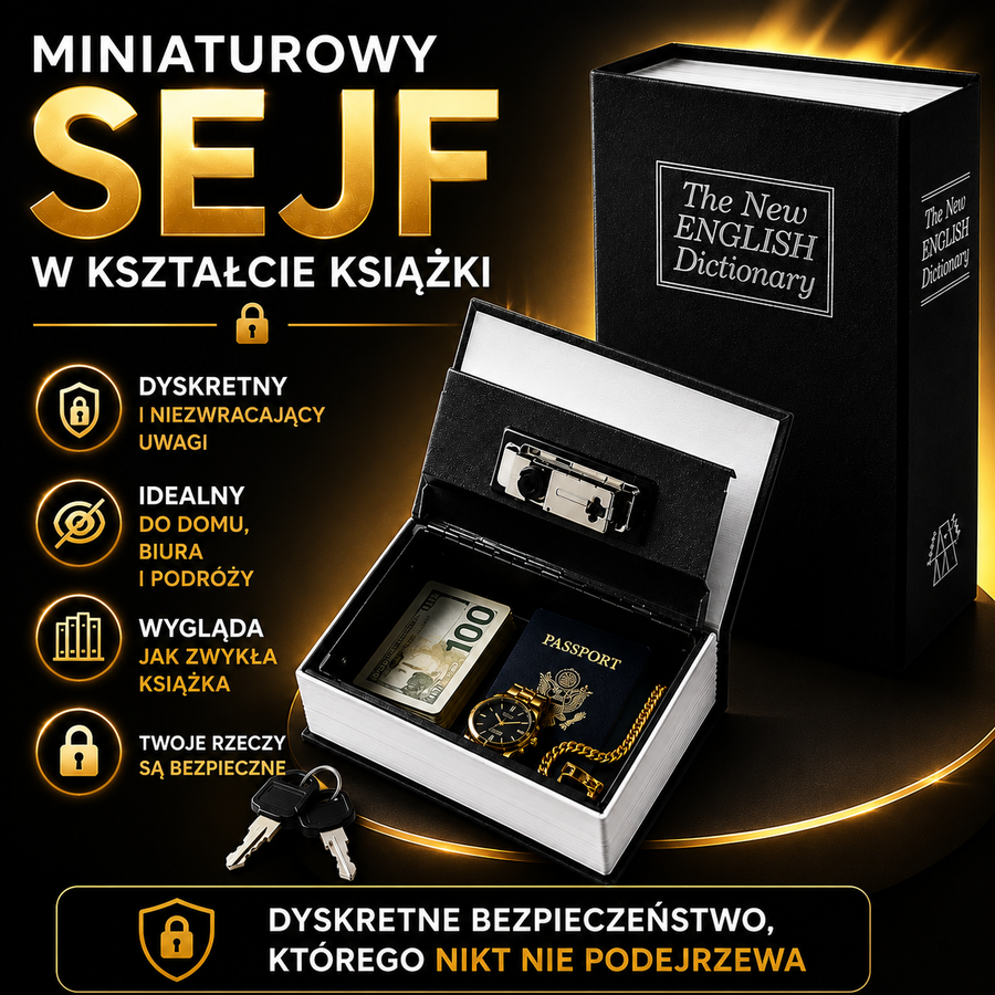 SecretBook® — Ukryj to, czego nikt nie powinien znaleźć