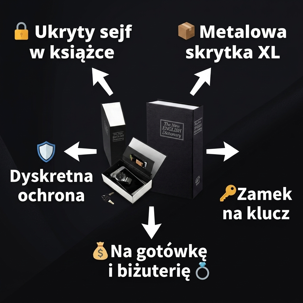 SecretBook™ - Ukryj to, czego nikt nie powinien znaleźć