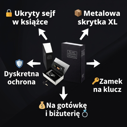 SecretBook™ - Ukryj to, czego nikt nie powinien znaleźć