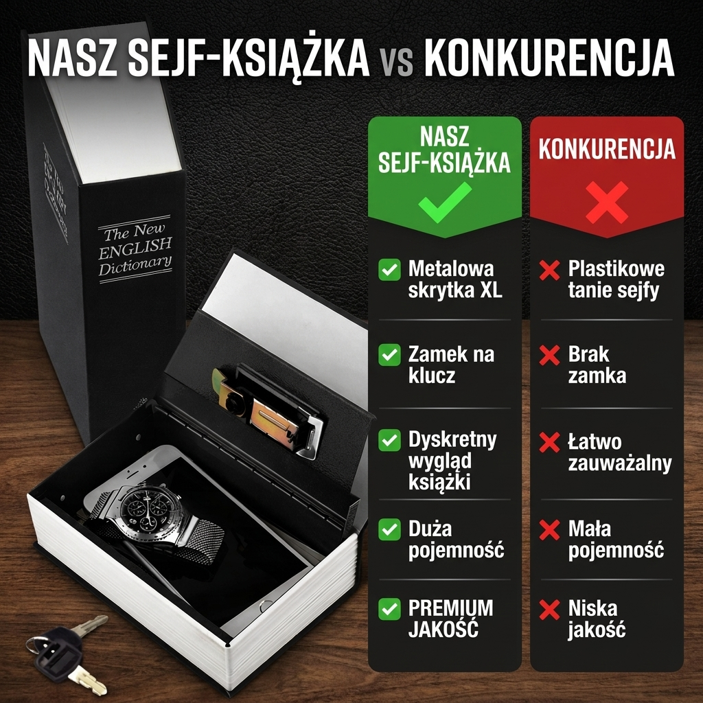 SecretBook® — Ukryj to, czego nikt nie powinien znaleźć