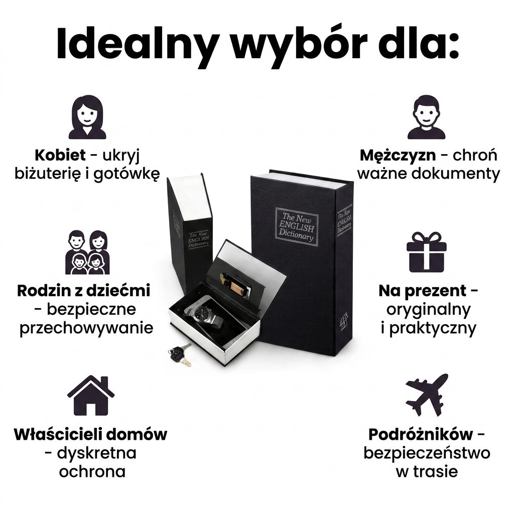 SecretBook™ - Ukryj to, czego nikt nie powinien znaleźć