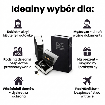 SecretBook™ - Ukryj to, czego nikt nie powinien znaleźć